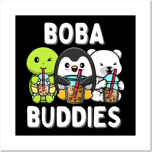 Boba Buddies - Cute Animals Posters and Art